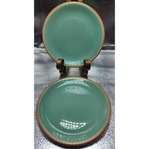 Bobby Flay Stoneware Plancha Salad Plates Turquoise (set of 2)